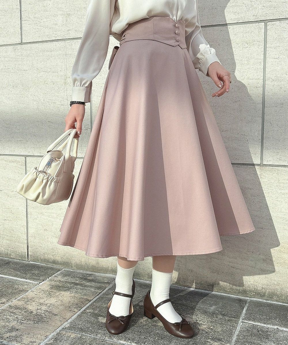 コルセットベルト2wayフレアースカート/F&A [49CG03p001] | F i.n.t