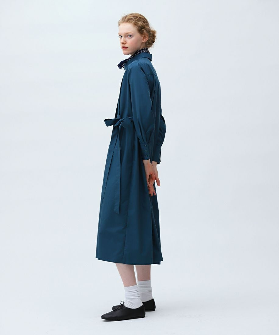 アシンメトリーレイヤードシャツワンピース/COUPE LE COEUR