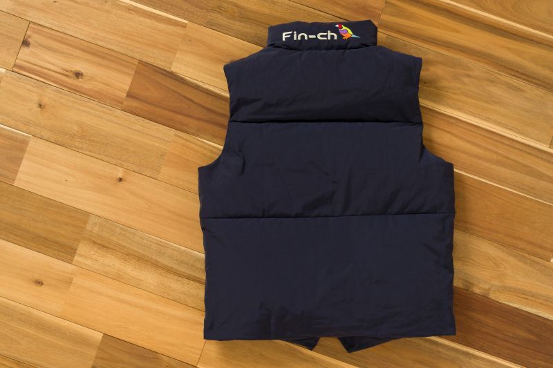 Rabida Down Vest（ラビダ ダウン ベスト）濃藍色（こいあい) - Fin‐ch