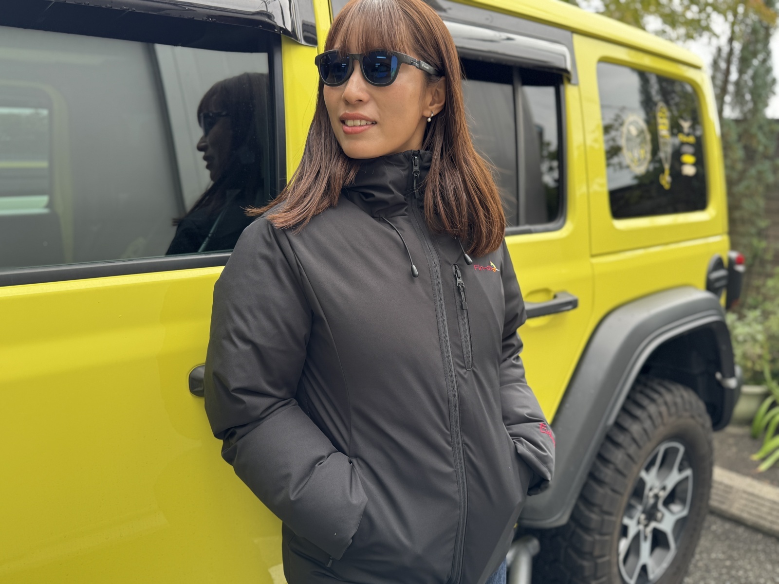 Rabida Down Jacket khaki （ラビダダウンジャケット)漆黒色（しっこく