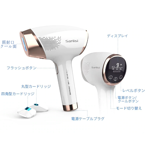 Sarlisi】IPL脱毛器 サファイア冷感脱毛器 Ai-06 | Find