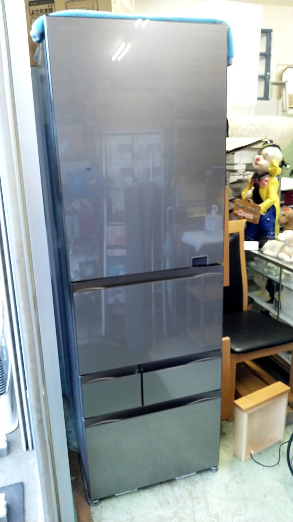 東芝 冷蔵庫 2020年製 GR-S500GZ まだピカピカ！！ タッチオープン