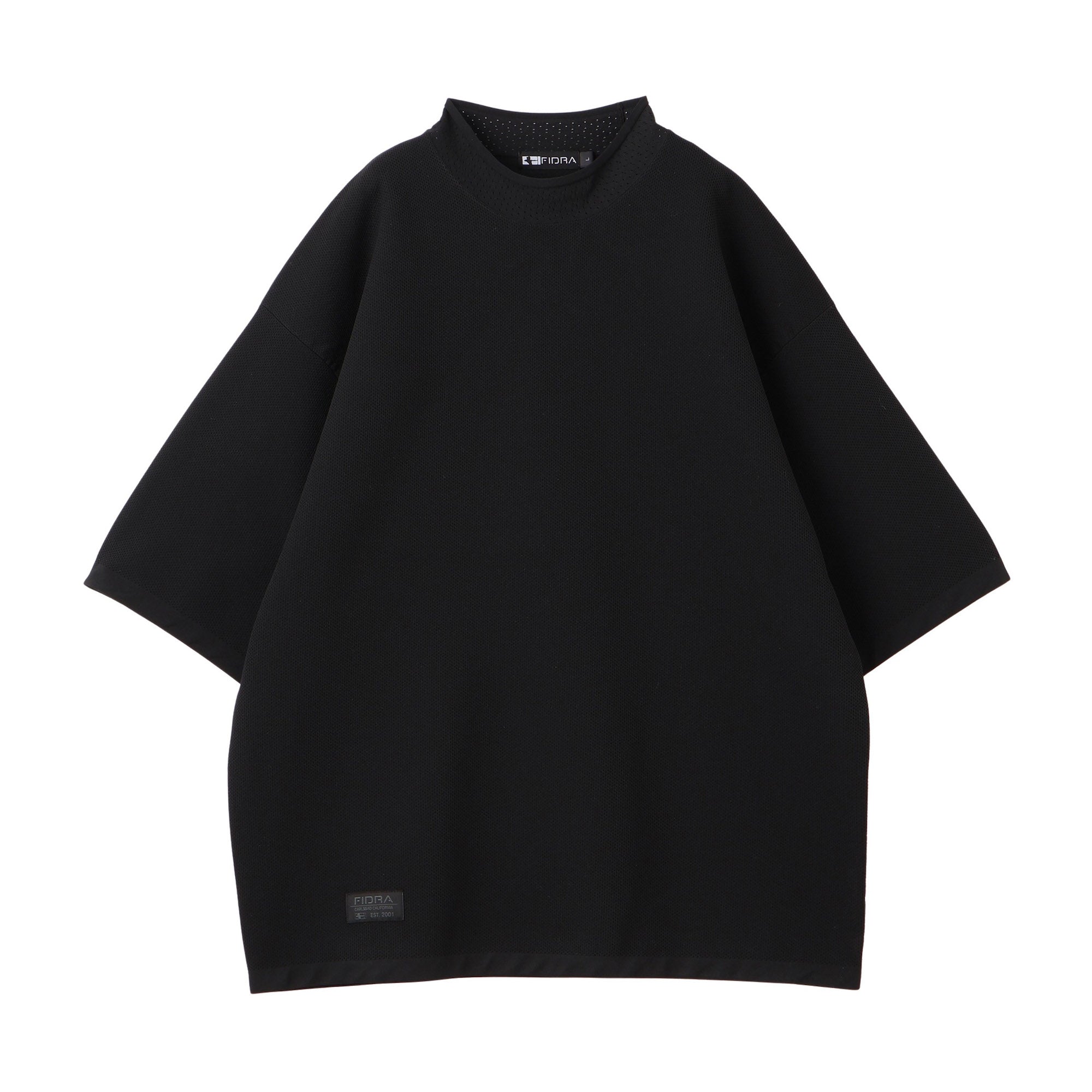 FIDRA VERA ニットモックネック【メンズ】ブラック