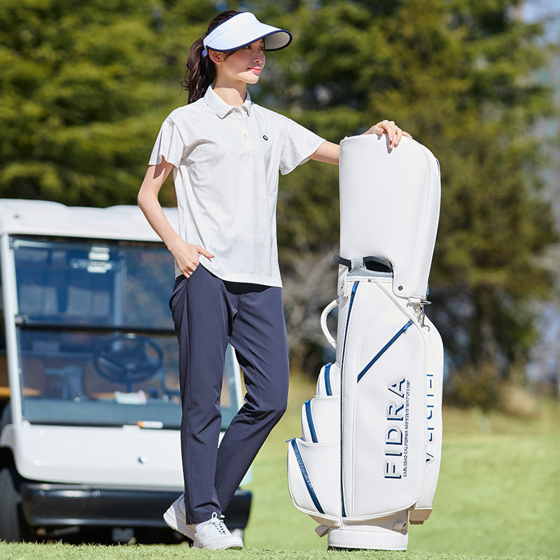 ひろりんさん専用】SINGHA キャディバッグ ホワイト・ネイビー 【公式