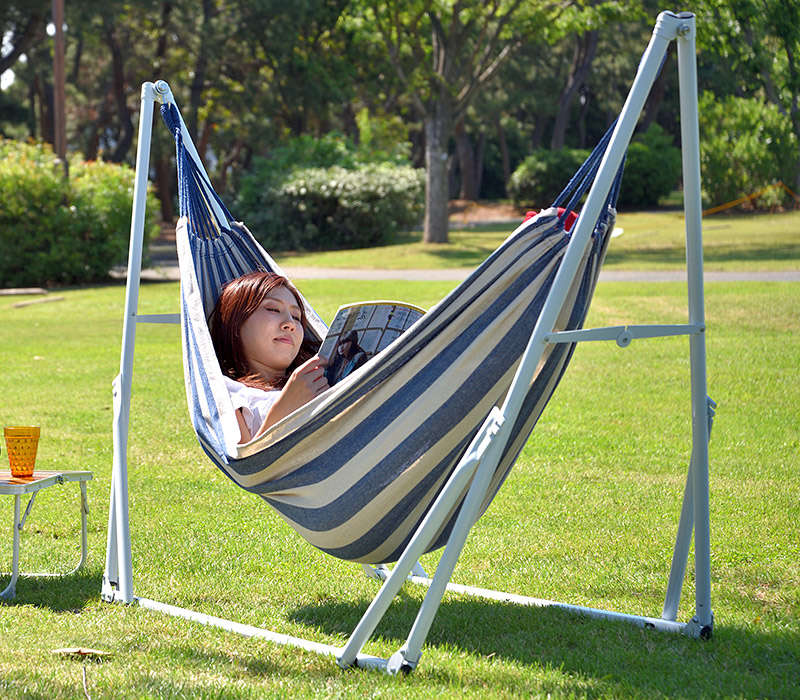 FIELDOOR（フィールドア） | 新製品情報 | ハンモック（ブルー