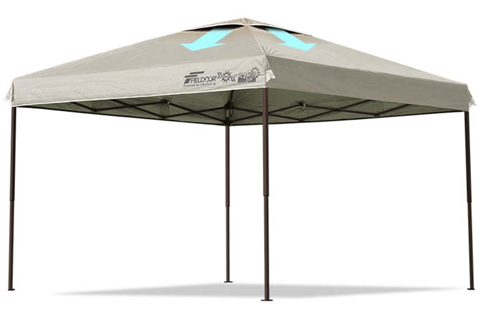 FIELDOOR（フィールドア） | タープテント センターロック（スチール）