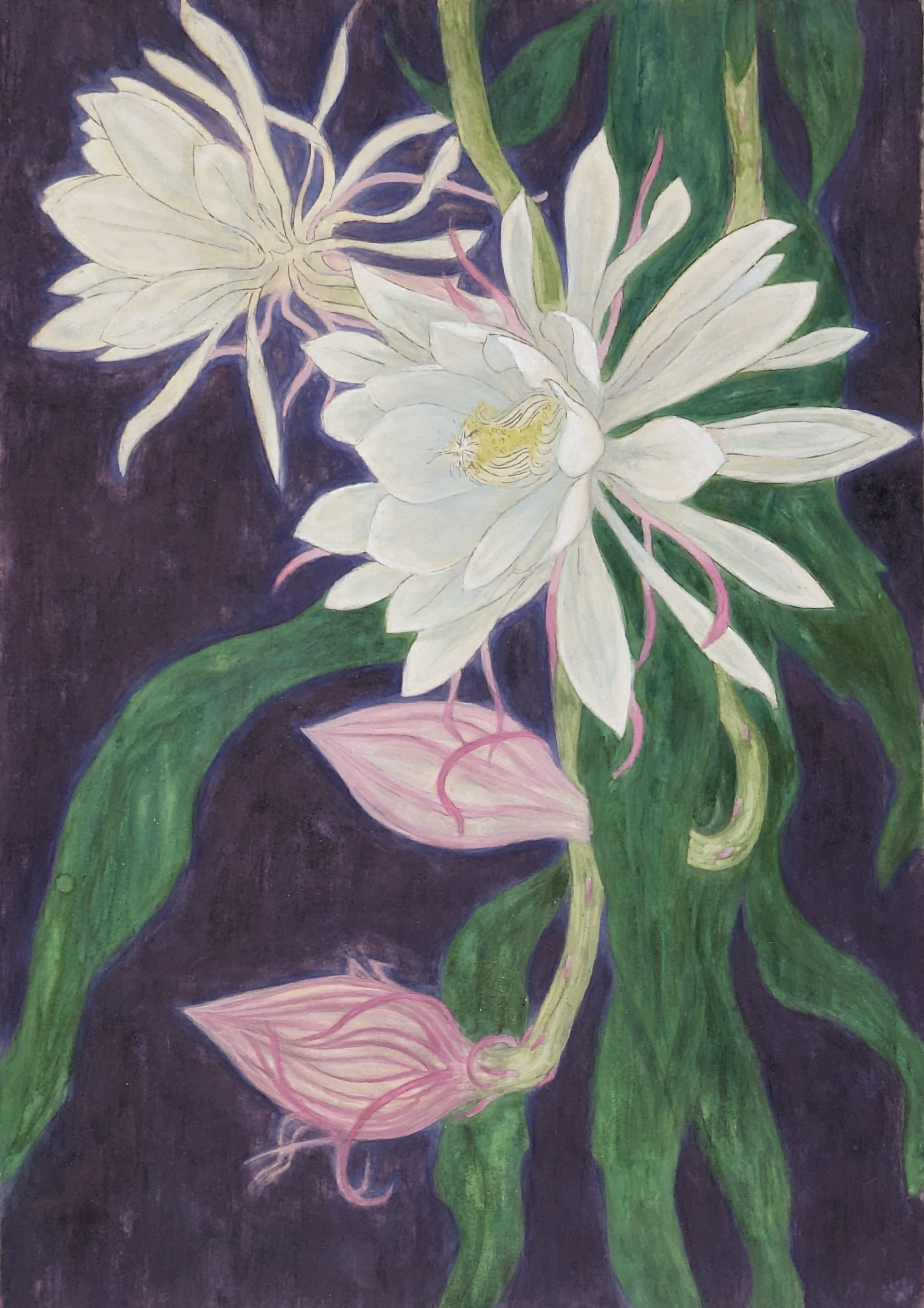 月下美人 by MATOBA MASATAKA - 絵画販売・購入・レンタル（サブスク