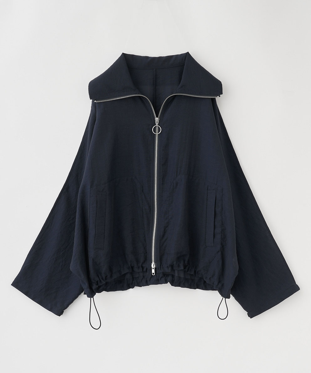 衿付きシアーZIPブルゾン｜Stola.（ストラ）公式通販サイト