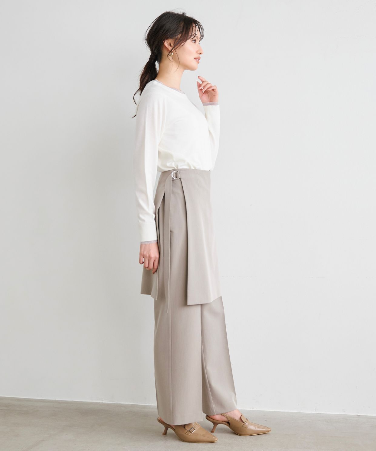 レイヤード風ニットプルオーバー｜Stola.（ストラ）公式通販サイト