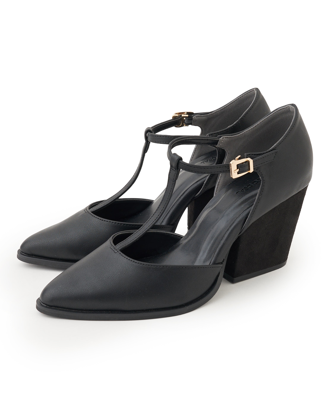 Tストラップチャンキーヒールパンプス｜PETAL ONLINE（ペタルオンライン）