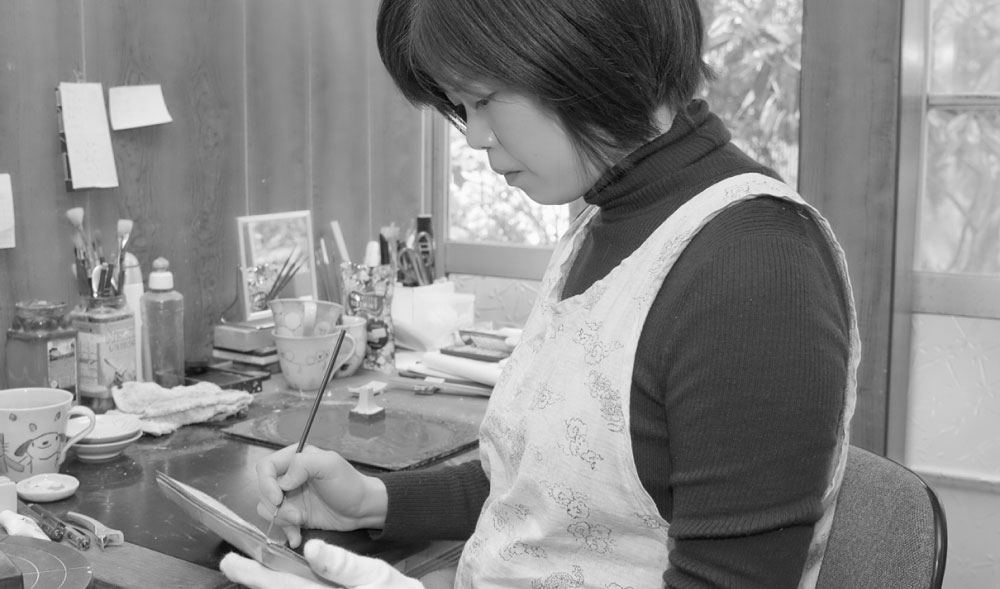 九谷焼作家 岡田絹代 -九谷焼専門店 陶らいふ- 和食器 九谷焼の販売専門店