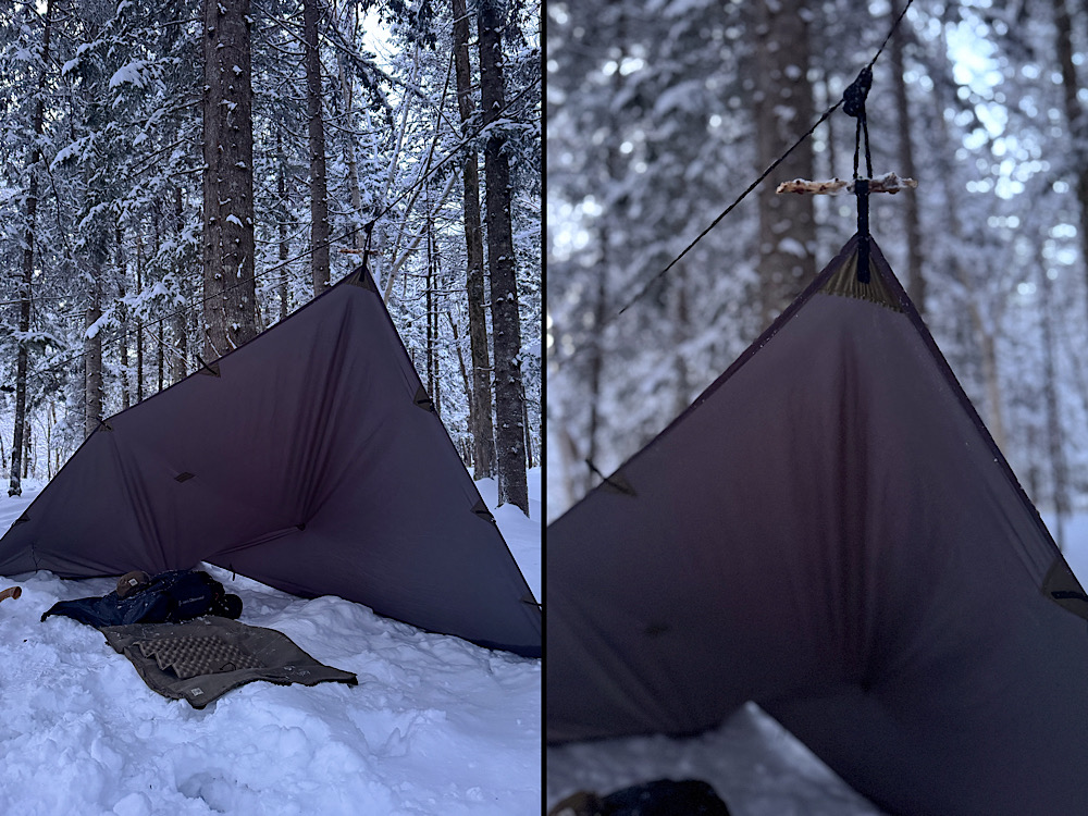 Day Trip Tarp（デイトリップタープ） - ブッシュクラフト・キャンプ