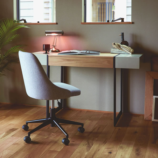 ノルディックスタイル天然木デスクSD-660-N ホワイトオーク突板