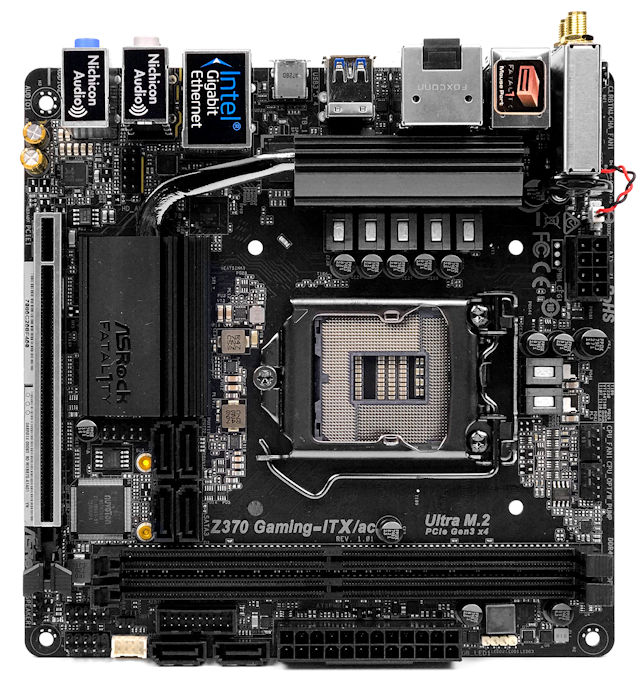 打造Gaming Mini PC ASRock Fatal1ty Z370 Gaming-ITX/ac - 電腦領域