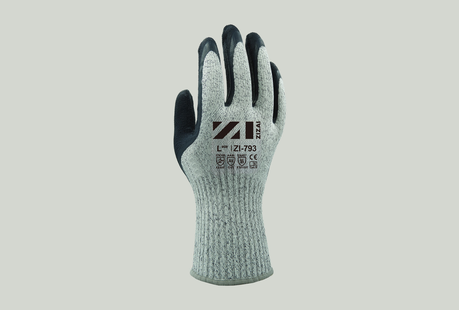 耐突刺 ニトリル 背抜き手袋 ZIZAI ZI-793 | 耐切創手袋・作業用手袋の