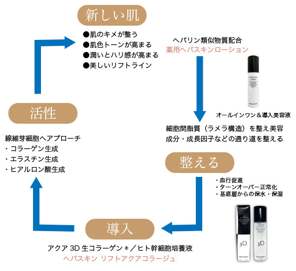HEPASKIN リフト アクア コラージュ | 業務用美容・エステ機器の卸・仕