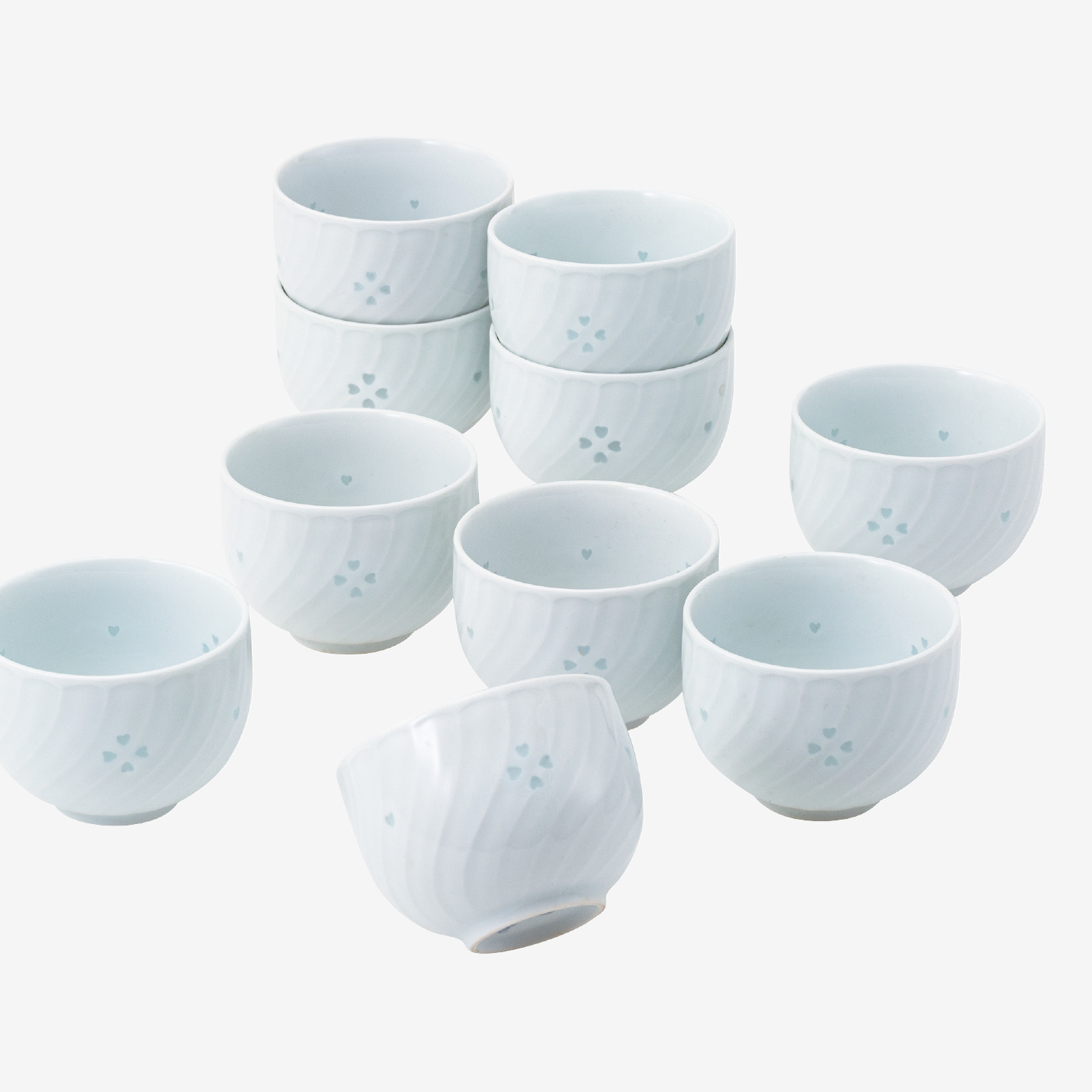 Spot Edition｜ホタルレリーフ 10客仙茶揃｜西海陶器 | SAIKAI B-SHOP