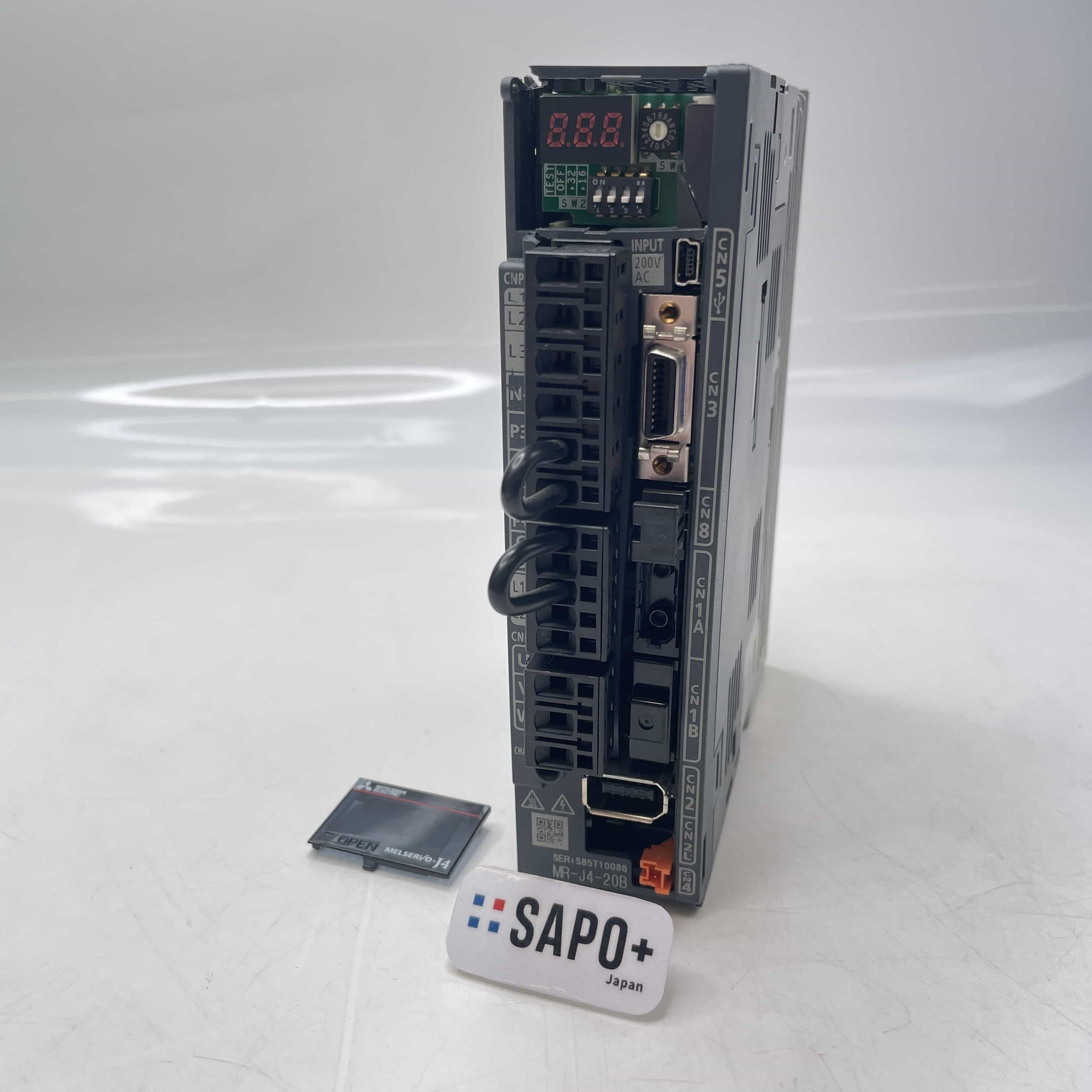 MR-J4-20B 2018年製 破損あり MELSERVO-J4シリーズ サーボアンプ 三菱