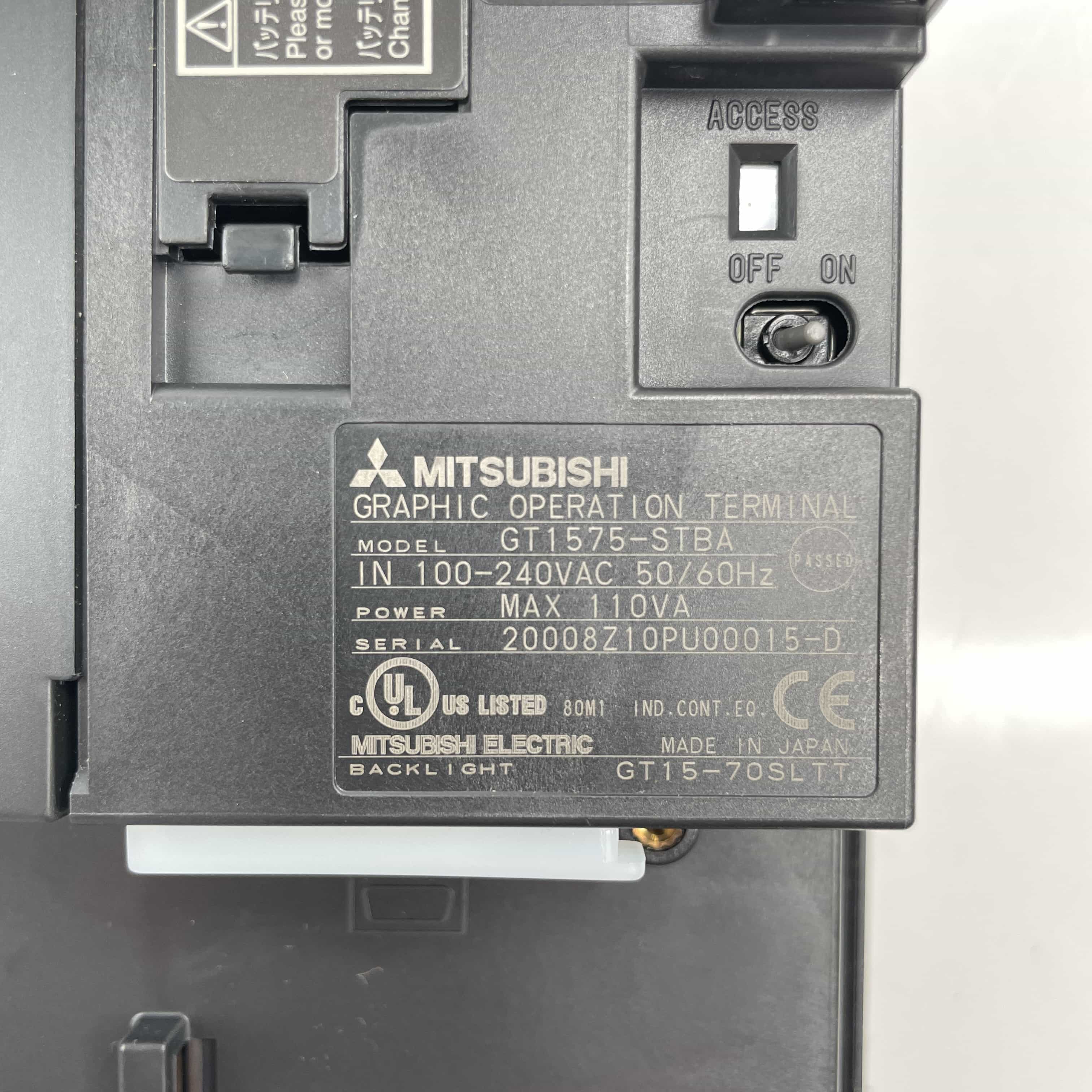 GT1575-STBA GT15-QBUSセット グラフィックオペレーションターミナル