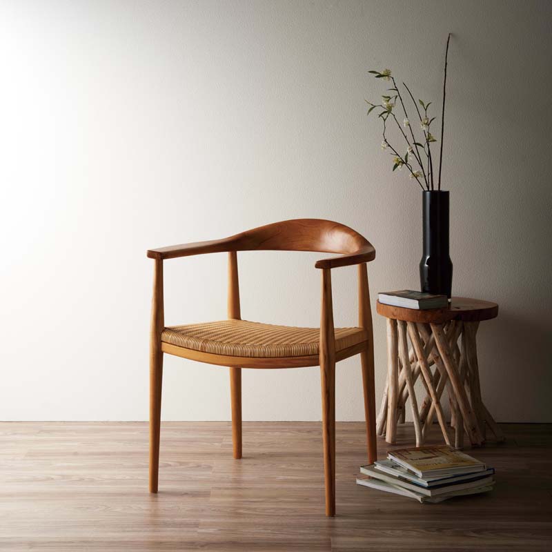 C300WX7 IDENTITY チーク ダイニングアームチェア | 【SR-net