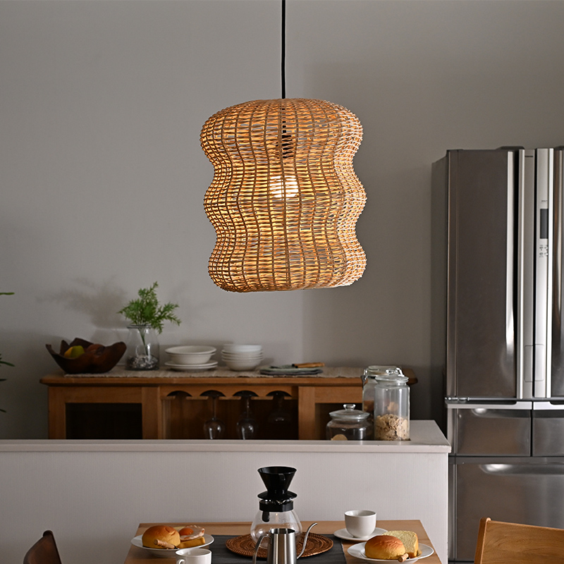 P143ND ラタン ランプシェード | 【SR-net】Sunflower Rattanの卸販売