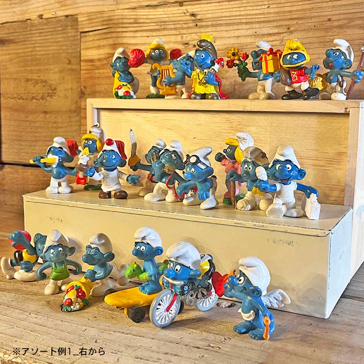 SMURFS VILLAGE☆】【USAヴィンテージ TOY】 SMURFS スマーフ PVC