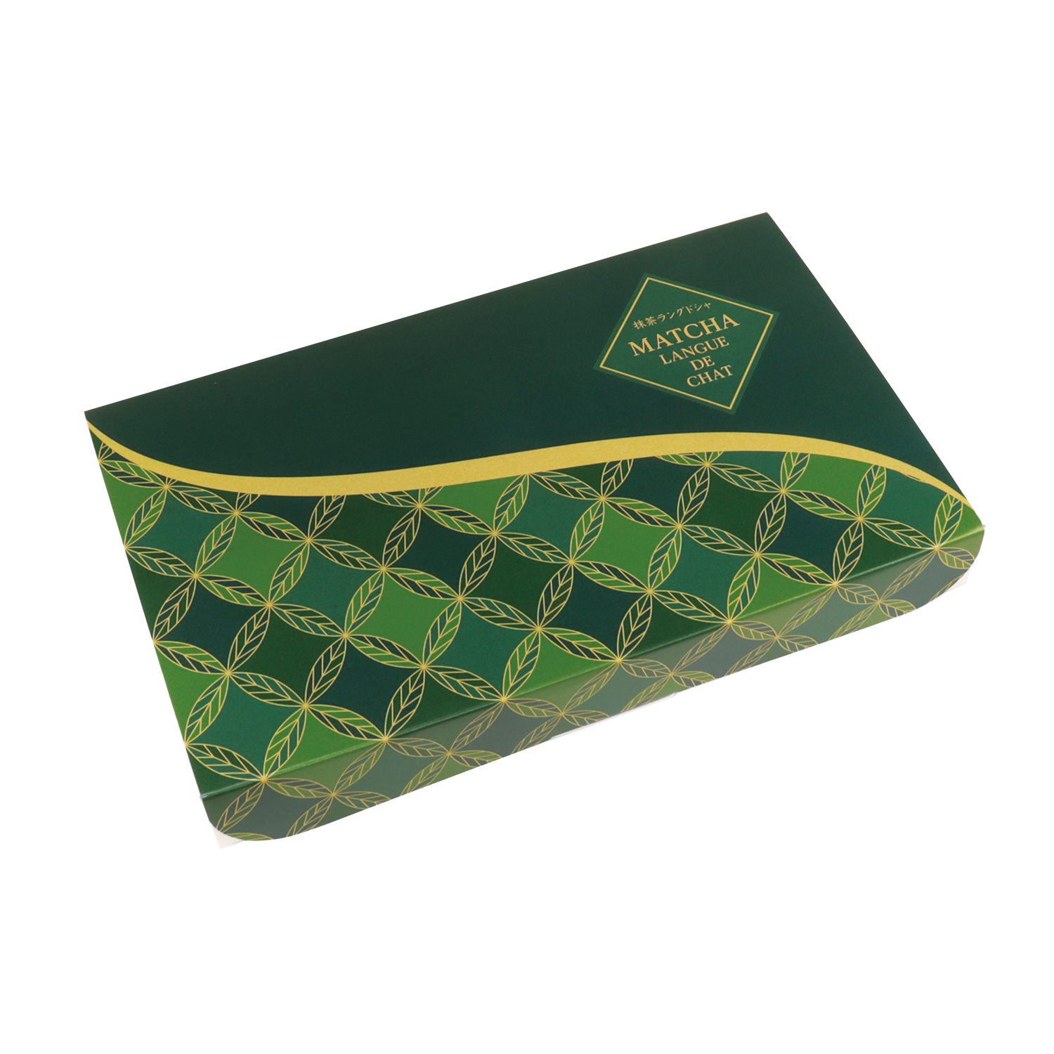 カートン 抹茶ラングドシャ 8枚入ケース|包装資材・パッケージの株式