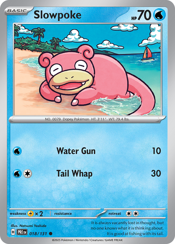 Slowpoke (PRE) #018 | Dragon Shield Poké TCG Card Manager