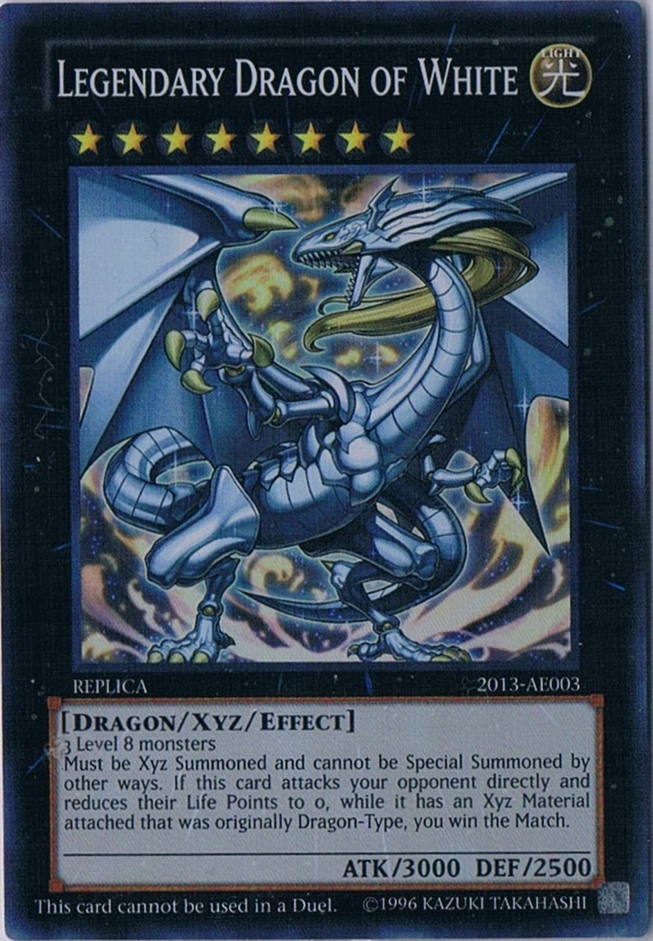 Legendary Dragon of White (2013) #2013-AE003 | Dragon Shield Yu-Gi
