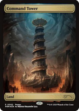 Foil】□フルアート□《統率の塔/Command Tower》(統率者イベント