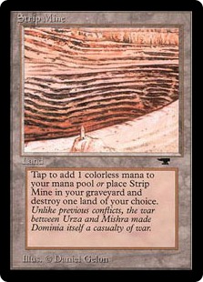 露天鉱床/Strip Mine》[4ED] 土地U | 日本最大級 MTG通販サイト