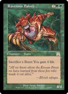 Foil】《貪欲なるベイロス/Ravenous Baloth》[ONS] 緑R | 日本最大級