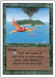 極楽鳥/Birds of Paradise》[2ED] 緑R | 日本最大級 MTG通販サイト