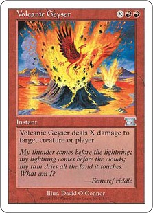 溶岩噴火/Volcanic Geyser》[6ED] 赤U | 日本最大級 MTG通販サイト