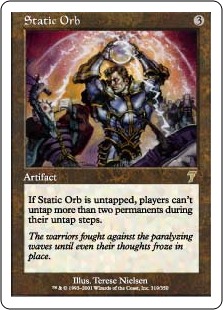 静態の宝珠/Static Orb》[7ED] 茶R | 日本最大級 MTG通販サイト