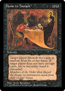 トーラックへの賛歌/Hymn to Tourach》(Illust.Scott Kirschner)[FEM