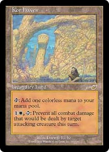 Foil】《コーの安息所/Kor Haven》[NEM] 土地R | 日本最大級 MTG通販