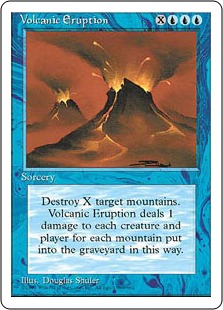 噴火/Volcanic Eruption》[LEB] 青R | 日本最大級 MTG通販サイト