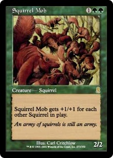 リスの群れ/Squirrel Mob》[ODY] 緑R | 日本最大級 MTG通販サイト