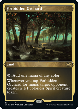 323)《禁忌の果樹園/Forbidden Orchard》[2X2] 土地R | 日本最大級 MTG