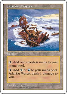 アダーカー荒原/Adarkar Wastes》[6ED] 土地R | 日本最大級 MTG通販