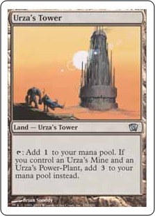 Foil】《ウルザの塔/Urza's Tower》[8ED] 土地U | 日本最大級 MTG通販