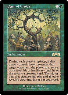 ドルイドの誓い/Oath of Druids》[C16] 緑R | 日本最大級 MTG通販
