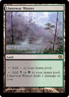 Foil】《ラノワールの荒原/Llanowar Wastes》[9ED] 土地R | 日本最大級