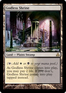 神無き祭殿/Godless Shrine》[GTC] 土地R | 日本最大級 MTG通販サイト