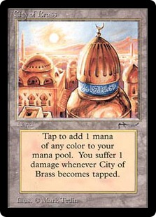 真鍮の都/City of Brass》[ARN] 土地U | 日本最大級 MTG通販サイト
