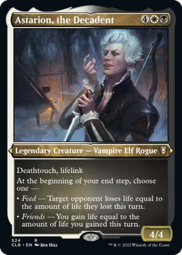 265)《堕落者、アスタリオン/Astarion, the Decadent》[CLB] 金R