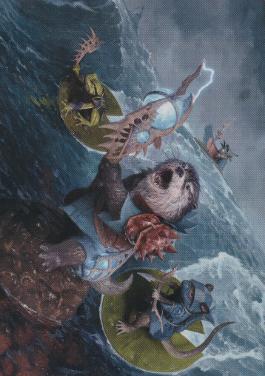 013)【アート・カード】渓間の洪水呼び[BLB] | 日本最大級 MTG通販