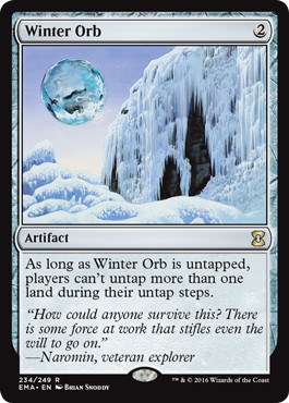 □黒枠□《冬の宝珠/Winter Orb》[4EDBB] 茶R | 日本最大級 MTG通販