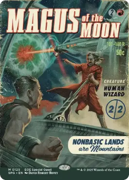 125)□ショーケース□《月の大魔術師/Magus of the Moon》[SPG] 赤R